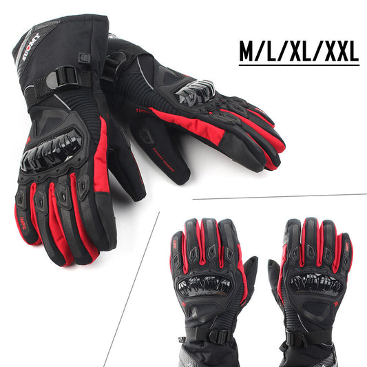 ya 2 7.16 Waterproof Windproof Motorcycle Rider Protective Gloves Touch Screen Winter Warm