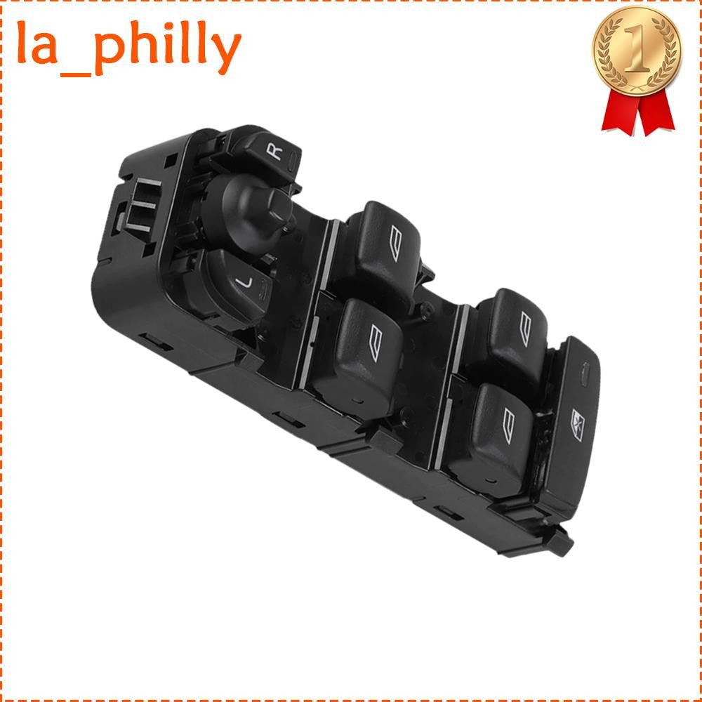 ya 13 Left Side Front Window Regulator Switch Black For S60 S90 V90 XC60 XC90