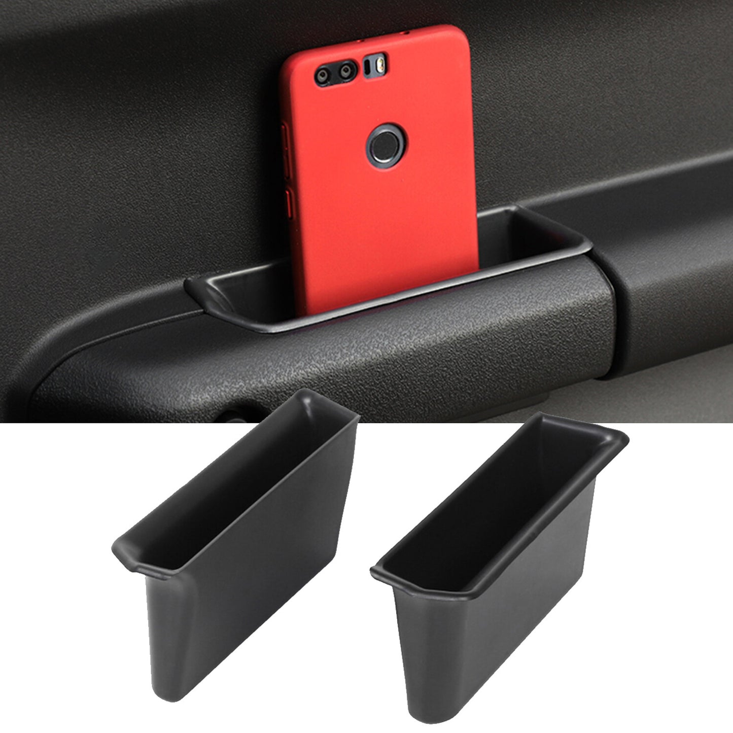ya 5 8.7 for Suzuki Jimny 2019-2022 Armrest Container Door Storage Box Handle Pocket x2
