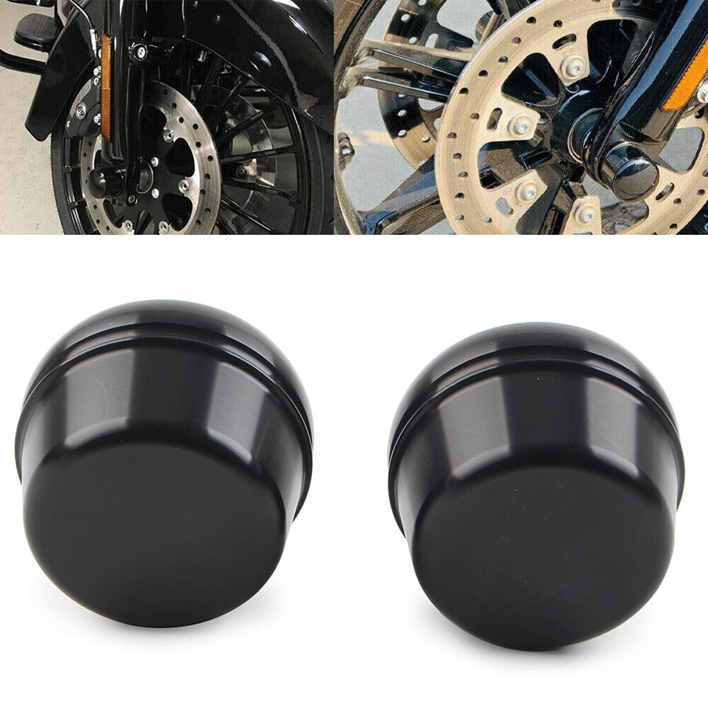ya 5 8.7 Front Axle Cap Nut Covers for Harley Electra Glide Ultra Classic FLHTC FLHT