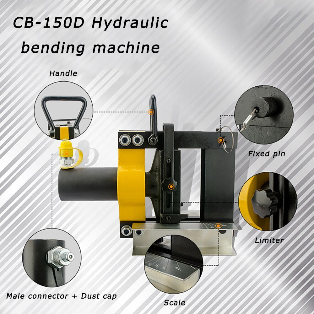 ya 26 8.1 Bending Tool Hydraulic Copper Busbar Bender 10mm Thickness Bender CB-150Da