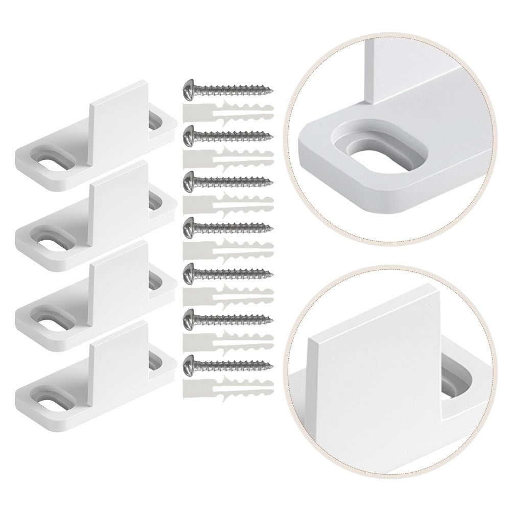 ya 14 4 Sets Barn Door Guide Bottom Floor Sliding Guides Track Stopper