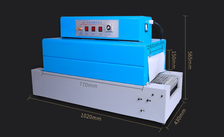 New Thermal heat shrink packaging machine tunnels for PP/ POF/ PVC