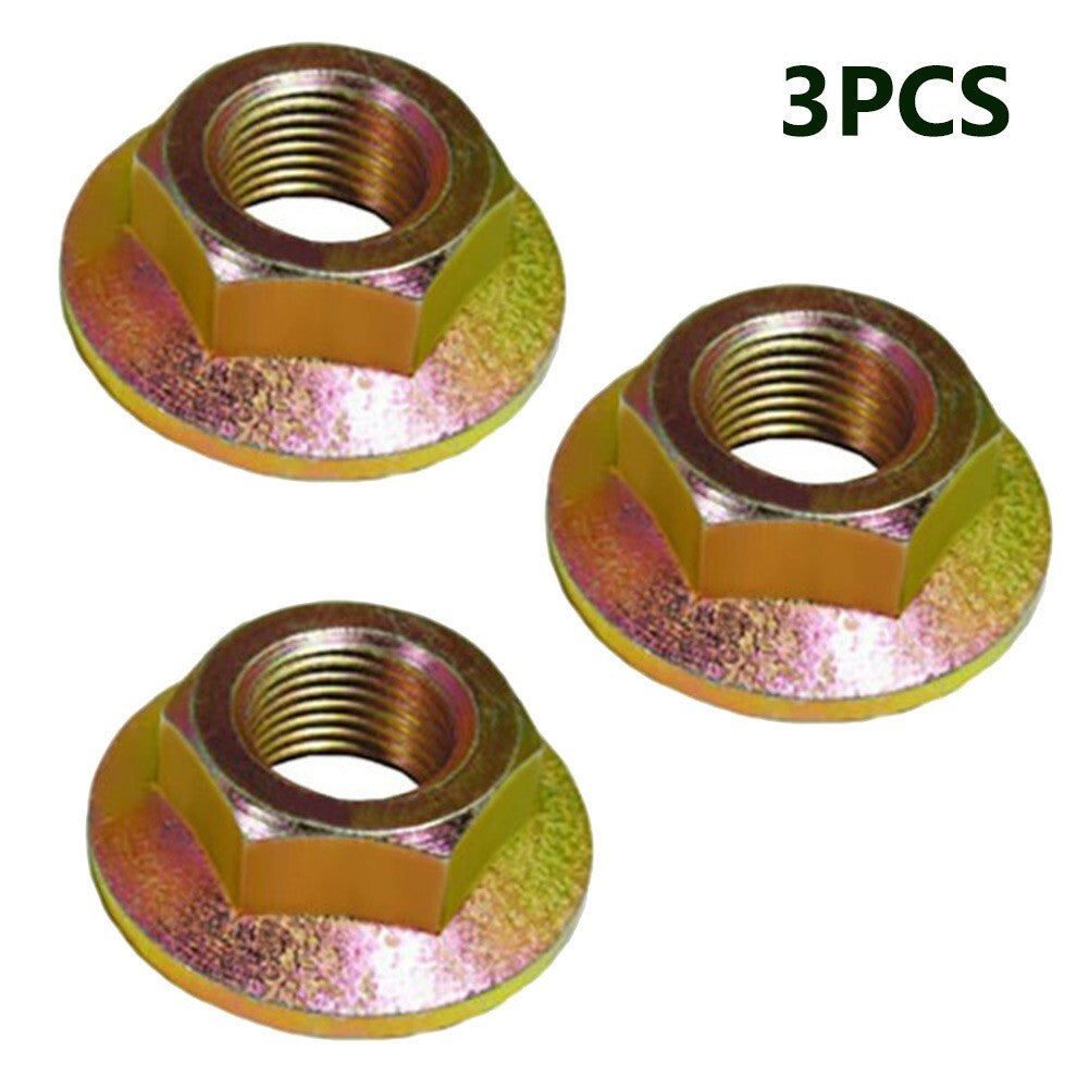 ya 14 Maintain Your Mower's Performance 3pcs Spindle Blade Nut for RZT Series
