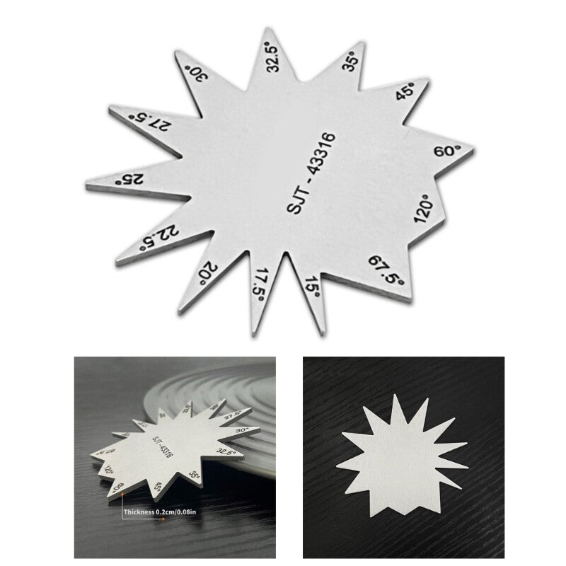 ya 14 Woodworking Measurement Gauge 15-120 De Measuring Tool Angles Gauge
