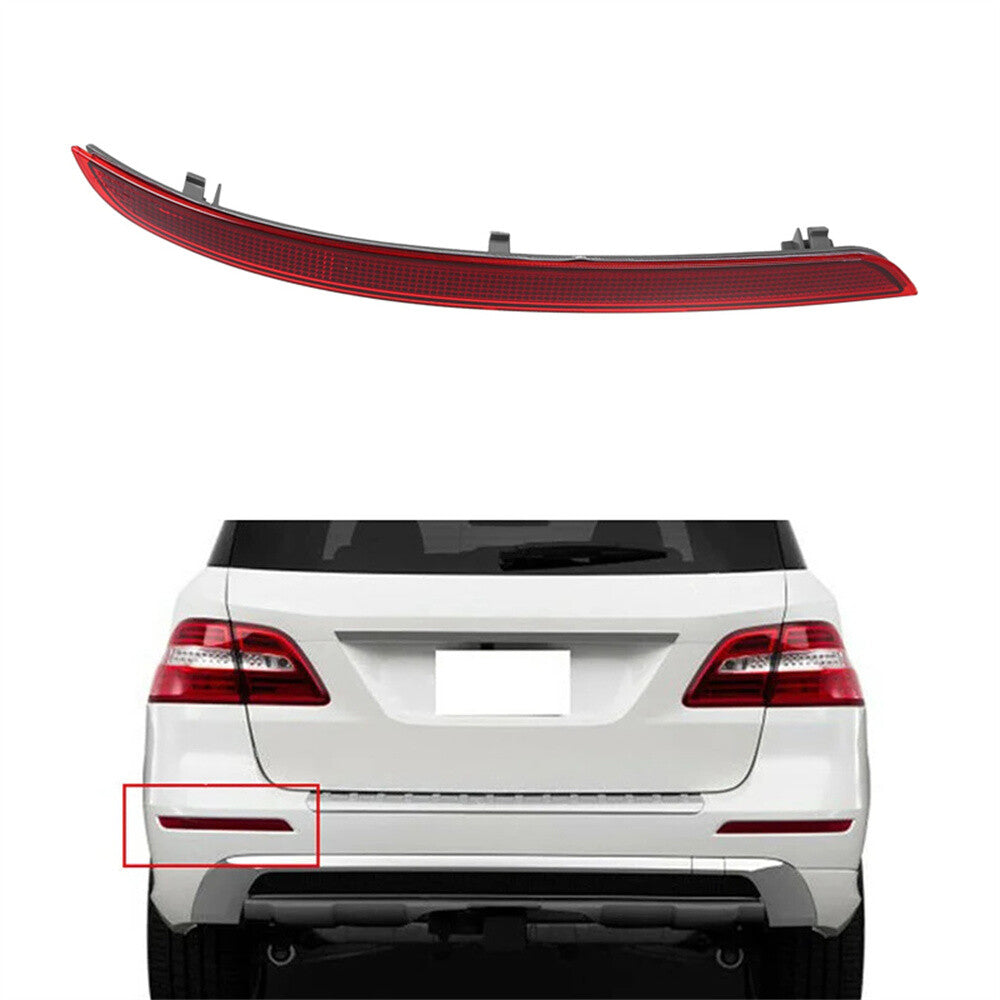 ya 4 6.21 for Mercedes-Benz ML350 2012-2015 GLE350 GLE400 ML400 Rear Left Bumper Reflector