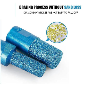 ya 17 High Performance 3PCs Vacuum Brazed Diamonds Perfect Fit For Angle Grinder Use