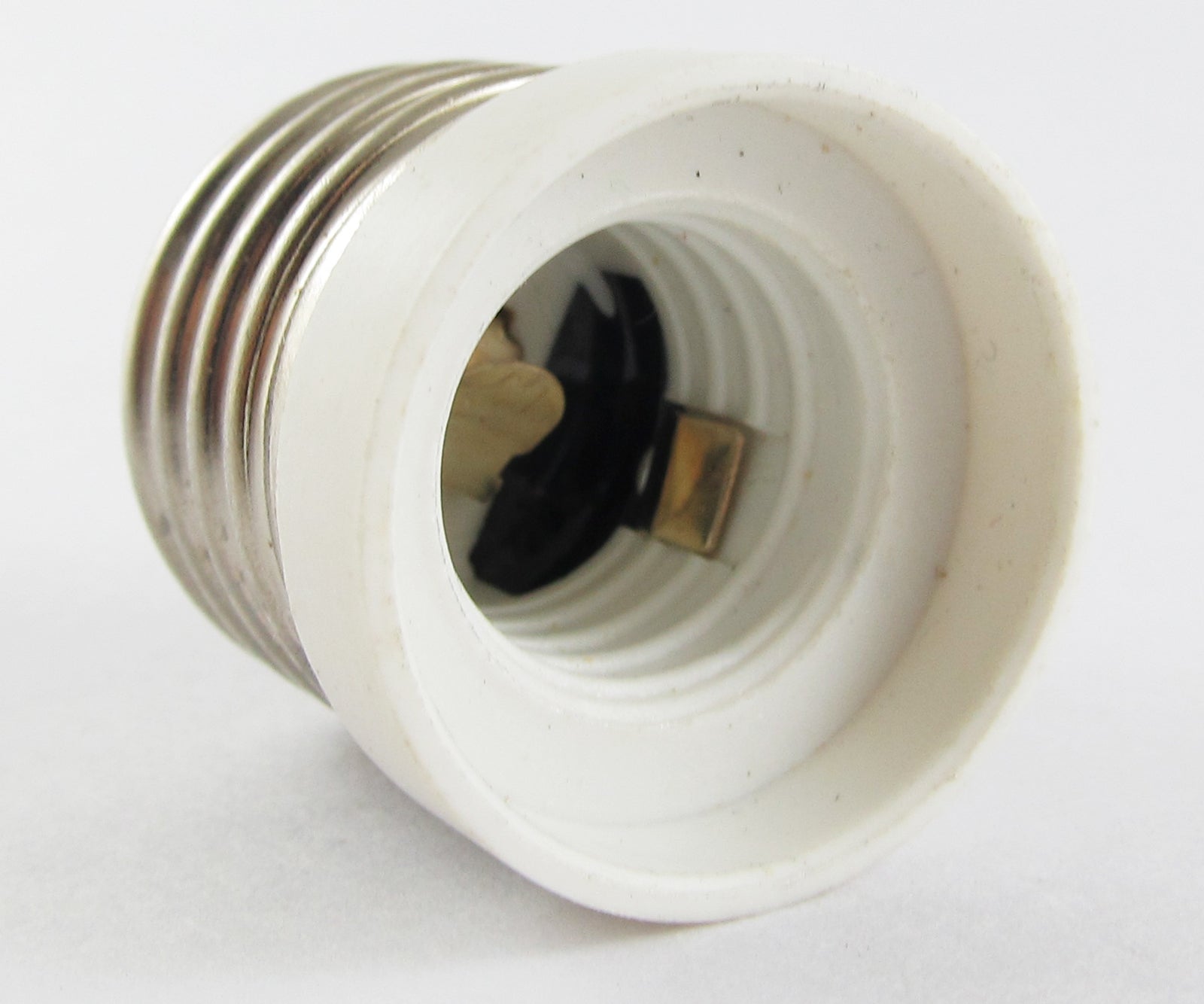 ya 14 10pcs E27 Male to E17 Female Socket Base LED Halogen CFL Light Bulb Lamp Adapter