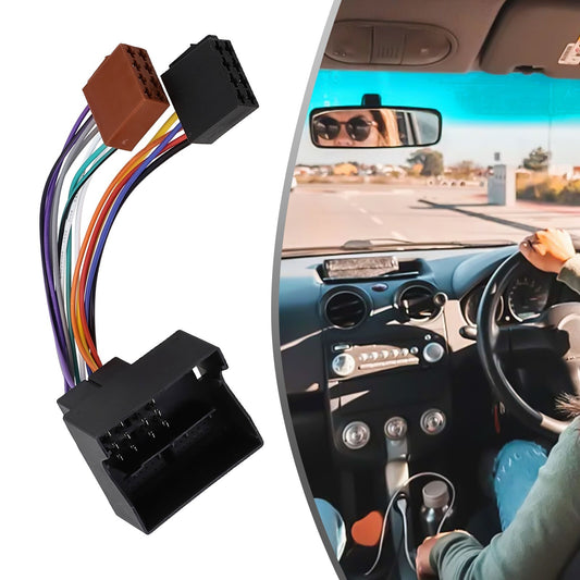 ya 1 7.7 for Golf Car Stereo ISO Wiring Harness Adapter with Direct Installation