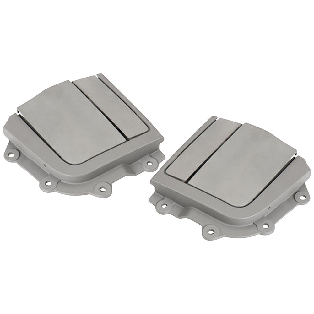 ya 5 8.7 2Pcs Retractable Top Cover Deck Hinge Flap Gray Left+Right For 3-Series E93 M3