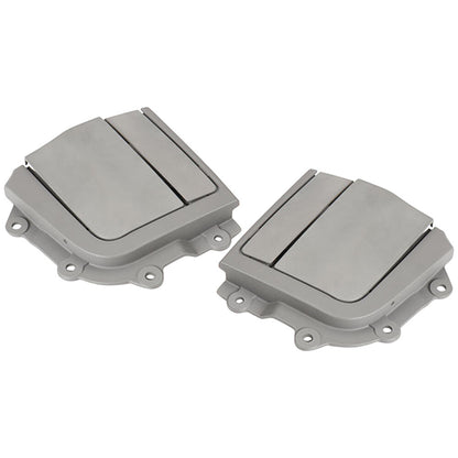 ya 5 8.7 2Pcs Retractable Top Cover Deck Hinge Flap Gray Left+Right For 3-Series E93 M3
