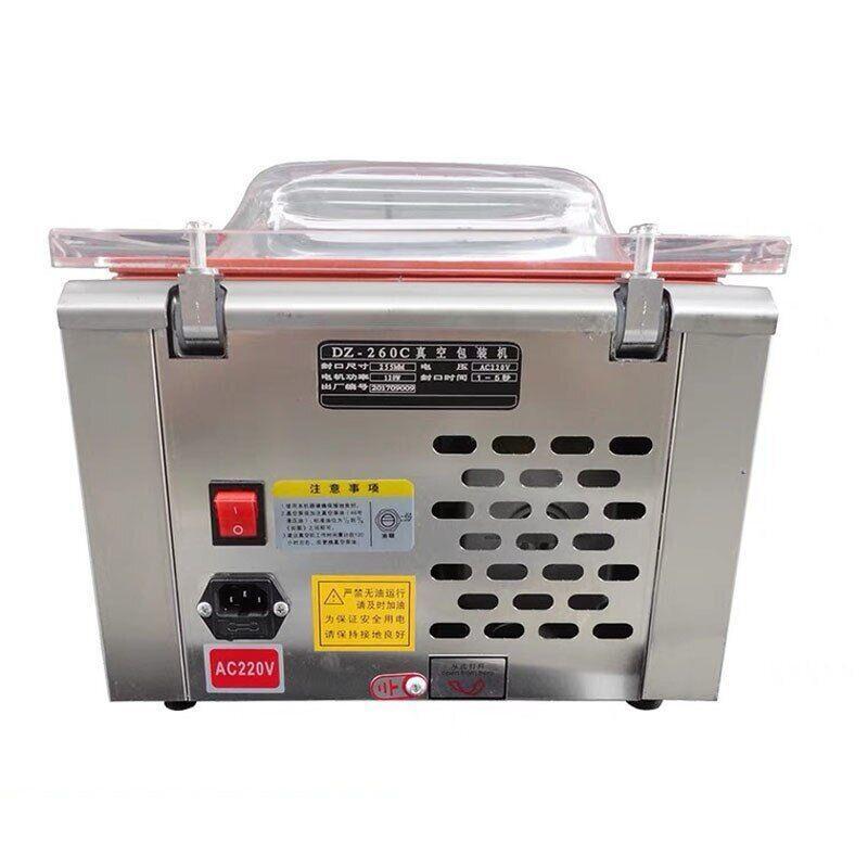 ya 14 DZ-260C Auto Vacuum Machine Digital Vacuum Packaging Food Sealing Machine