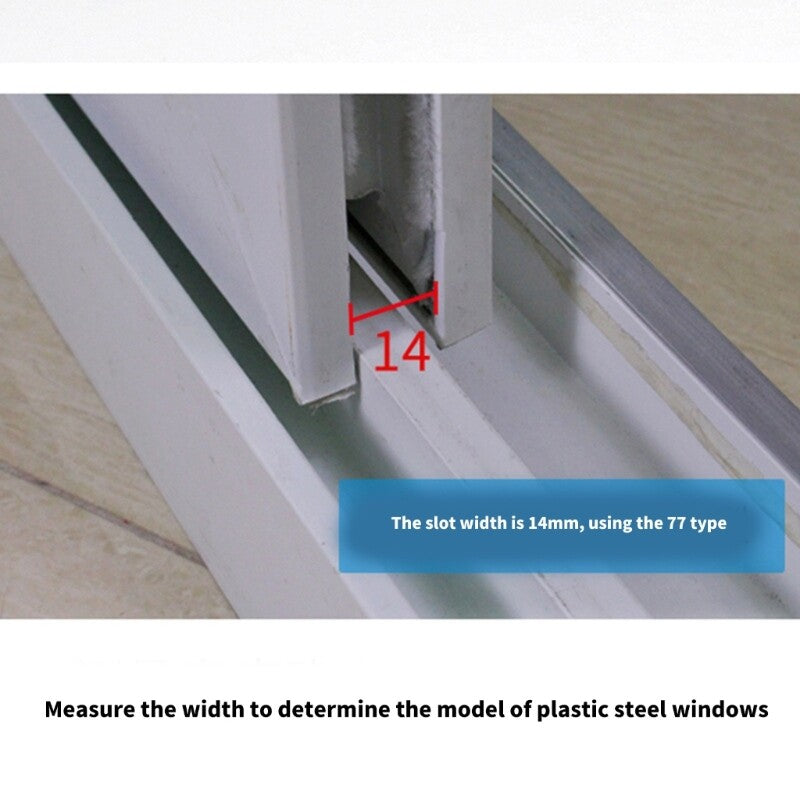 ya 14 4Pcs Double Wheel Glass Door Sliding Rollers Push Pull Window Pulley Hardware