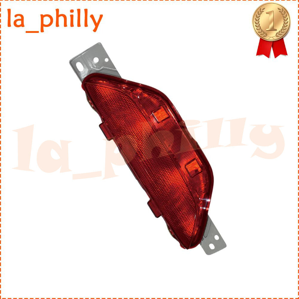 ya 27 6.21 1Pcs for Toyota C-HR 2018-2019 Red Rear Bumper Center Fog Light Tail Lamp