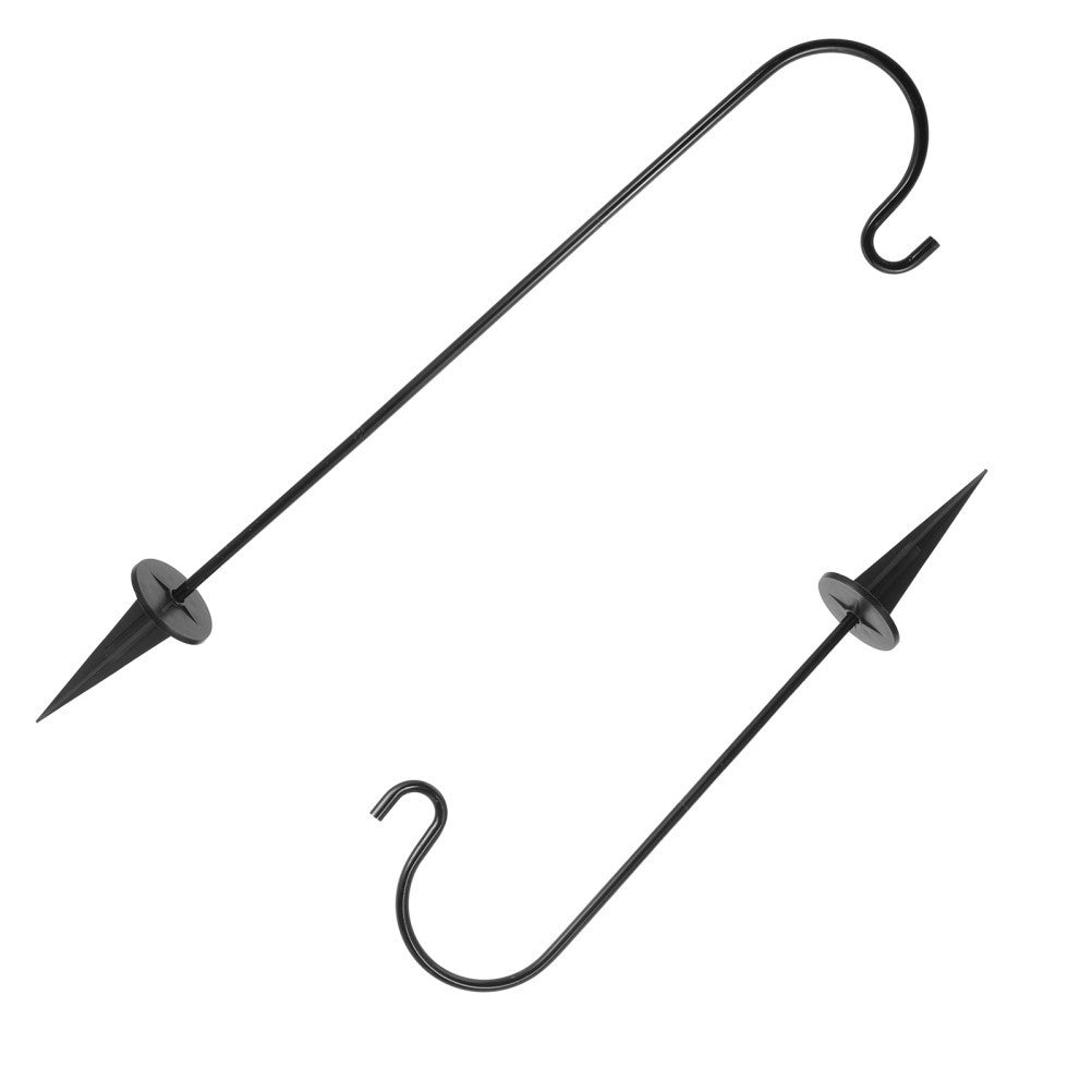 ya 14 2 Pcs Small Shepherds Hooks for Outdoor Garden Flowerpot Stand Heavy Duty