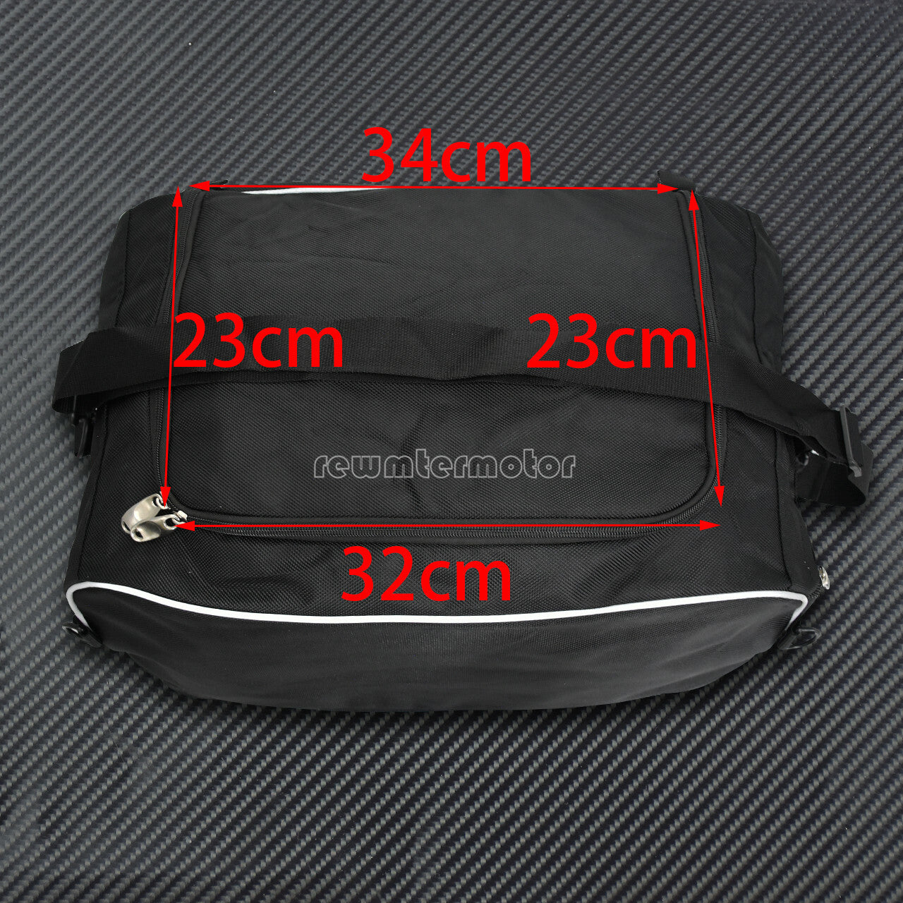 ya 11 6.5 Saddlebag Liners Travel Packs + Collapsible Luggage Bag Fit for Harley Touring