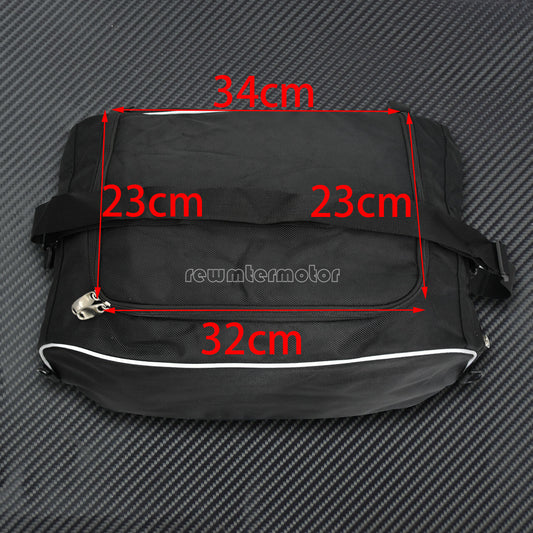 ya 11 6.5 Saddlebag Liners Travel Packs + Collapsible Luggage Bag Fit for Harley Touring