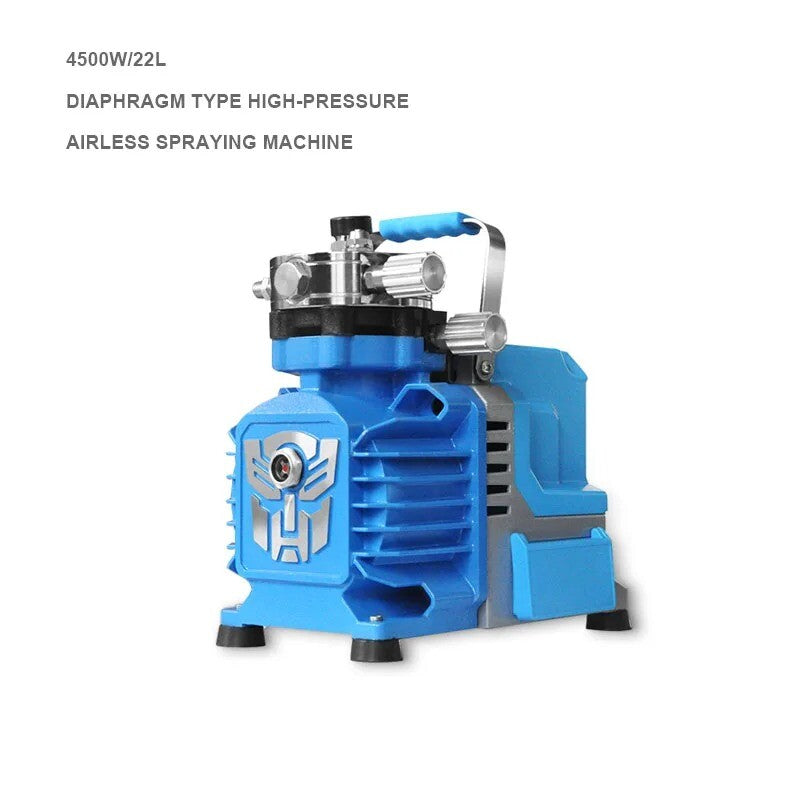ya 26 4500W 22L Diaphragm Type Electric High-pressure Airless Latex Spraying Machine