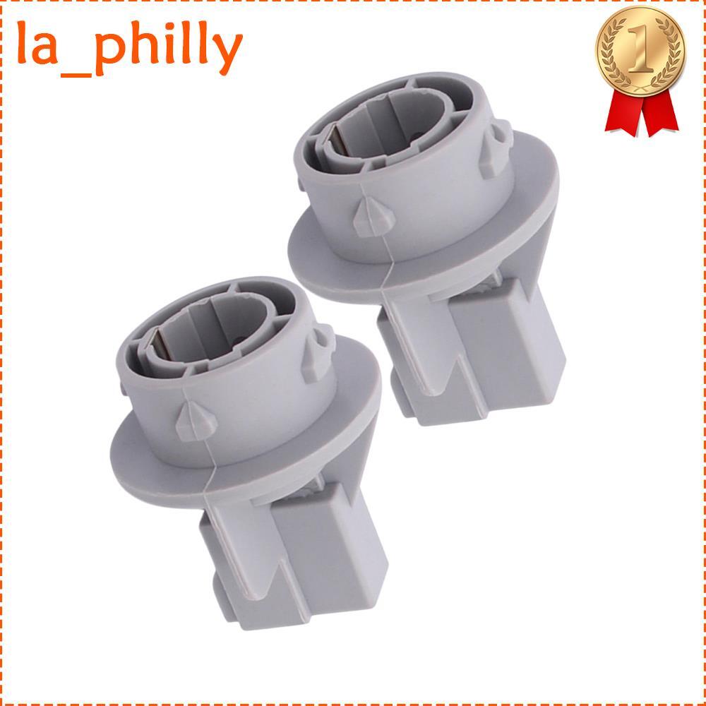 ya 13 2Pcs For 1988-1993 for Acura Front Car Turn Signal Blinker Light Bulb Socket Gray