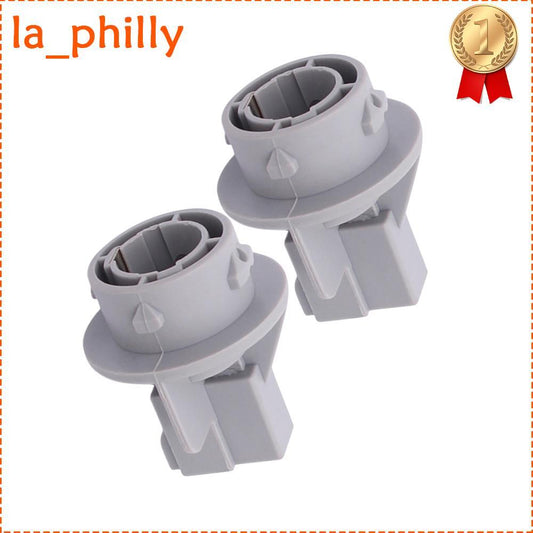 ya 13 2Pcs For 1988-1993 for Acura Front Car Turn Signal Blinker Light Bulb Socket Gray