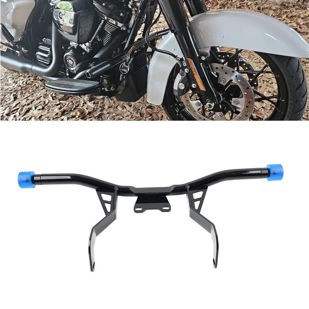 ya 27 7.20 Front Engine Guard Crash Bars for Harley Touring Road Street Gilde 2014-2024 17