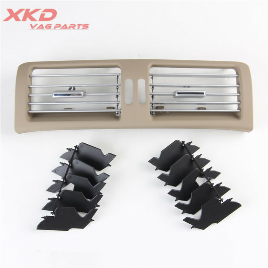ya 9 6.5 Beige Center Dashboard AC Air Outlet Vent Set Fit for Mercedes-benz R350