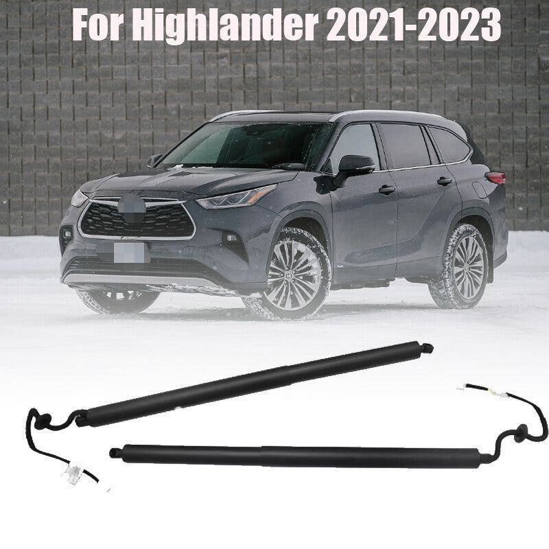ya 10 10.28 For Highlander 2021-23 2Pcs 68910-0E070 68920-0E050 Tailgate Lifter Left & 