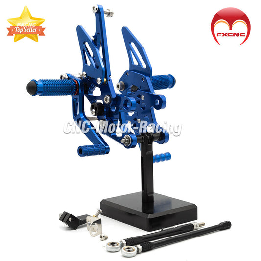 ya 8 5.26 CNC racing footrest rear wheel set foot pegs suitable for Yamaha FZ1 2006 - 2015 2016