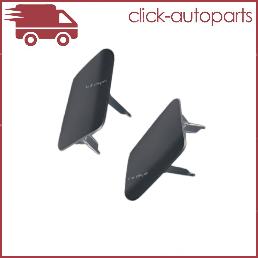 ya 27 6.18 Front Headlight Washer Nozzle Cover Cap Right & Left Fits for BMW F30 F31 Unpainted