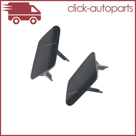 ya 27 6.18 Front Headlight Washer Nozzle Cover Cap Right & Left Fits for BMW F30 F31 Unpainted
