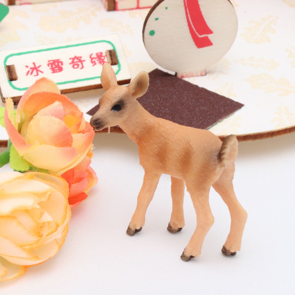 ya 25 2 Pcs Deer Decorations Indoor Animal Figurines Or ment