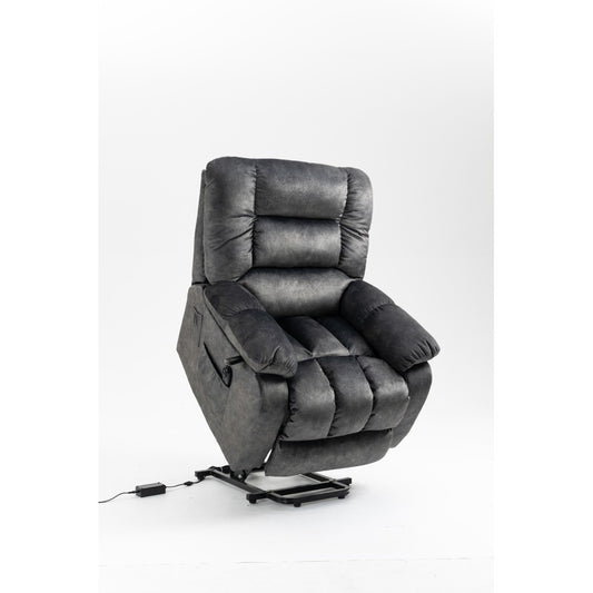 ya 28 Grayish Blue Power Electric Lift Recliner Chair - for Elderly Sofa , Living Room