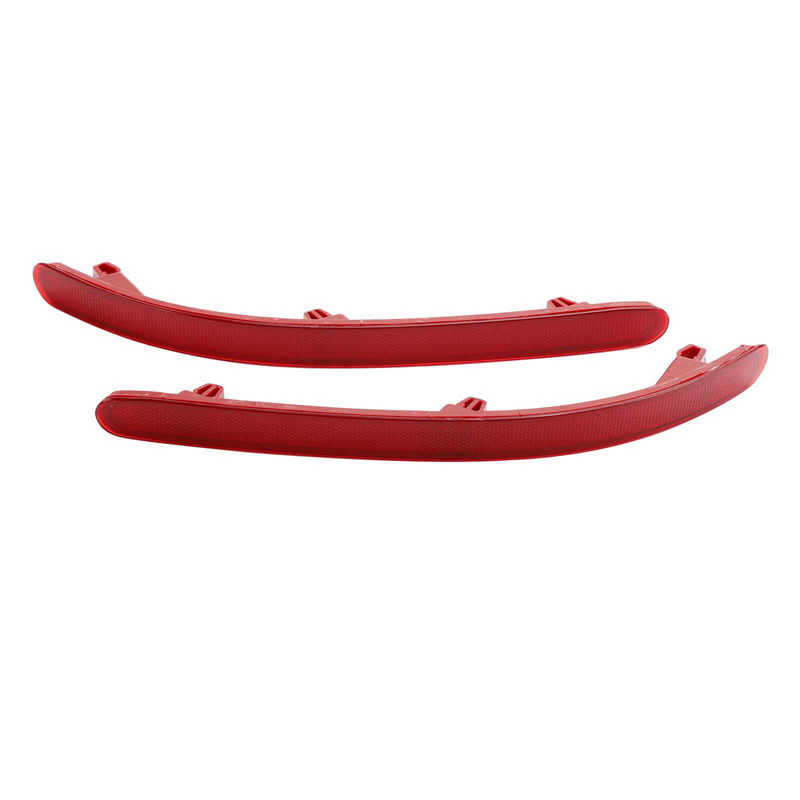 ya 1 8.5.4 L+R Pair Rear Bumper Reflector W/ Red Lens No Light for VW Touareg 7L 2002-10 #1