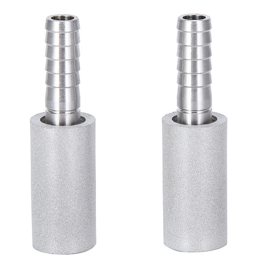 ya 26 2Pcs 0.5¦Ìm Diffusion Stone Stainless Steel Aeration Stone With 1/4 Inch