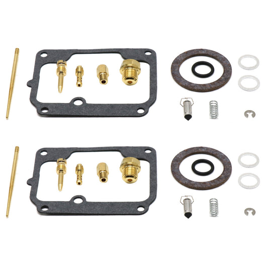 ya 4 6.17 Carburetor Repair Rebuild Seal Gasket 2 Kits for Yamaha RD350 RD 350 1973-1975