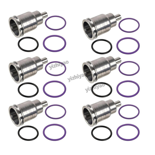 ya 13 5.27 6 pcs for VOLVO Trucks Injector Sleeve Tube Set of 6 Steel 21401136 21515329