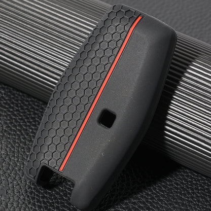 ya 5 8.7 Key Fob Ring Cover Case Holder 3 Button for Mitsubishi for Outlander 2022 2023 2024