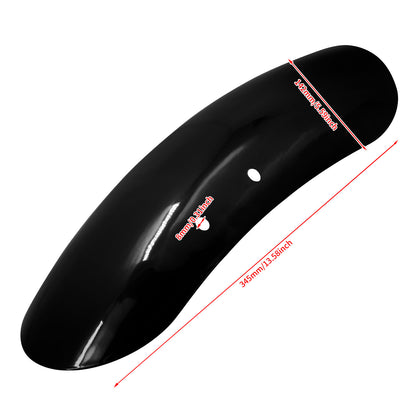 ya 5 8.7 Vivid Black Front Fender Mudguard Cover Fit for Harley Forty Eight 48 1200 10-22