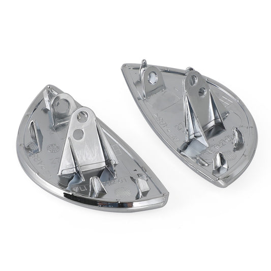 ya 1 8.5.3 Chrome Left+ Right Headlight Washer Cover 61672752559/60 for Mini Cooper 08~2014