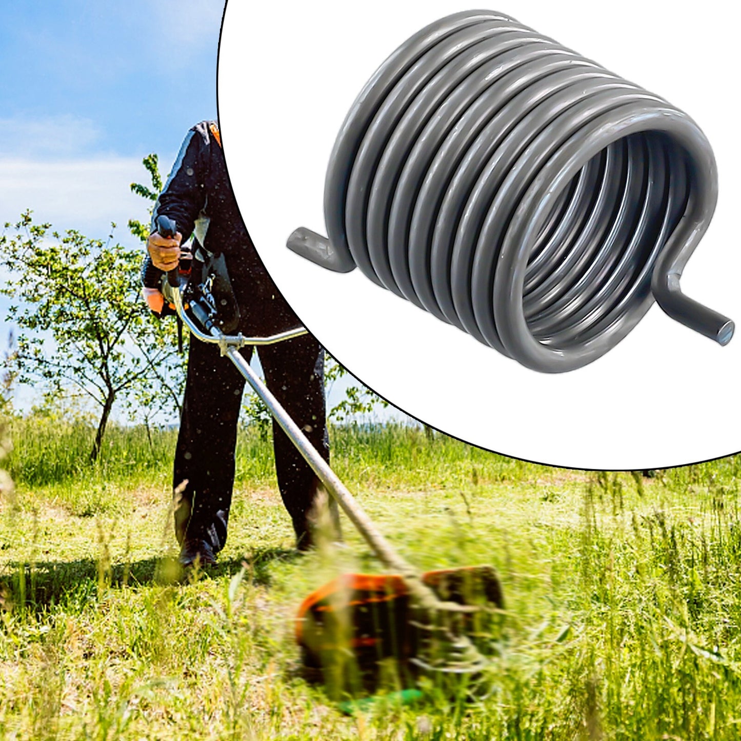 ya 17 OIL STARTER SPRING For-350 435 435E 445 450 450E 15812S Chainsaw
