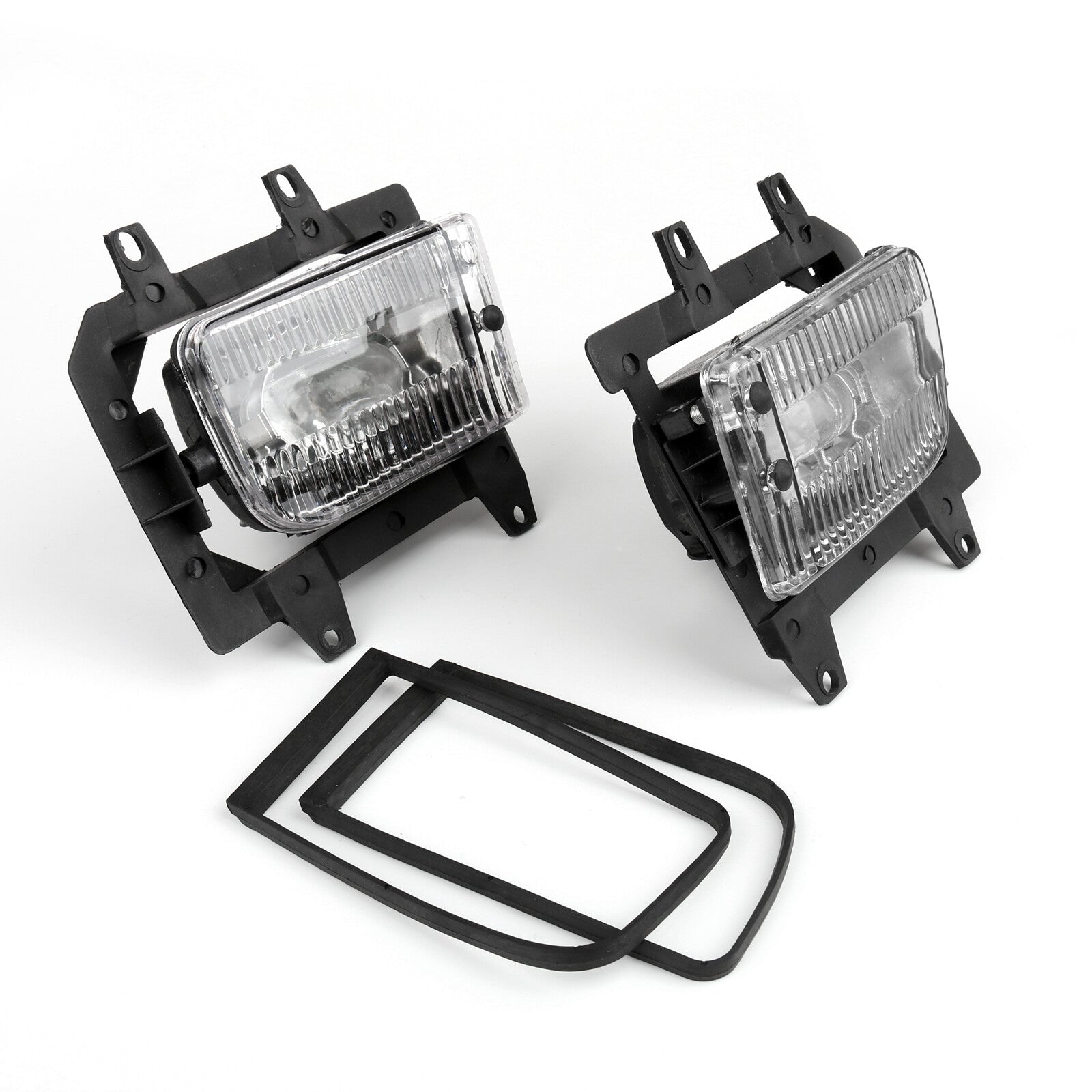 ya 1 8.5.1 Sedan Front Bumper Clear Plastic Lens Fog Lights For 85-93 E30 3- .A1