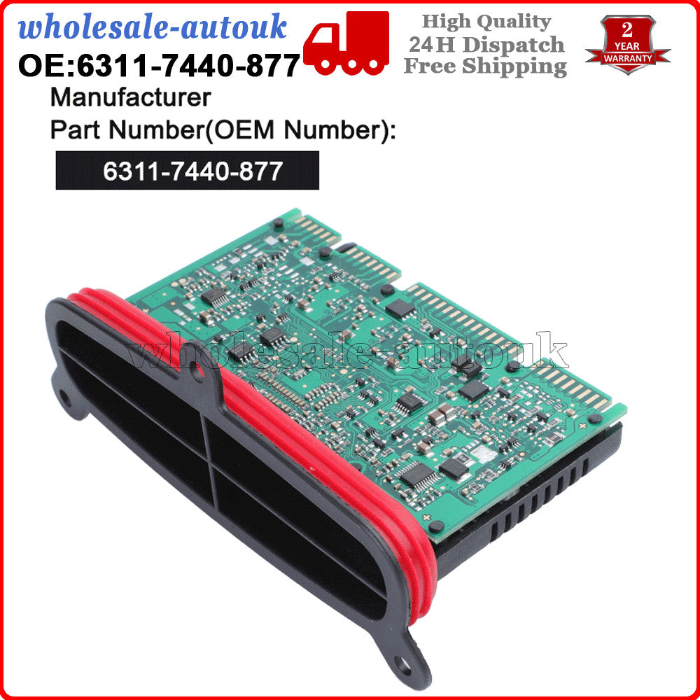 ya 1 7.8.2 TMS Headlight Driver Module Control Unit 63117440877 for BMW 5 F10 LC1 F11 LC1