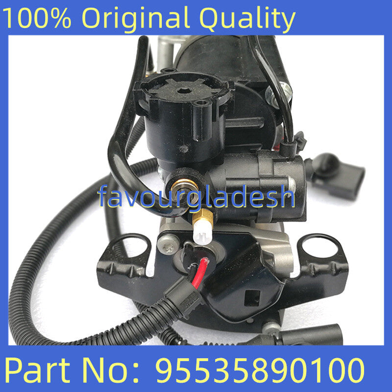 ya 5 8.7 Air suspension compressor pump with bracket for VW Touareg and for Porsche for Cayenne 03-10