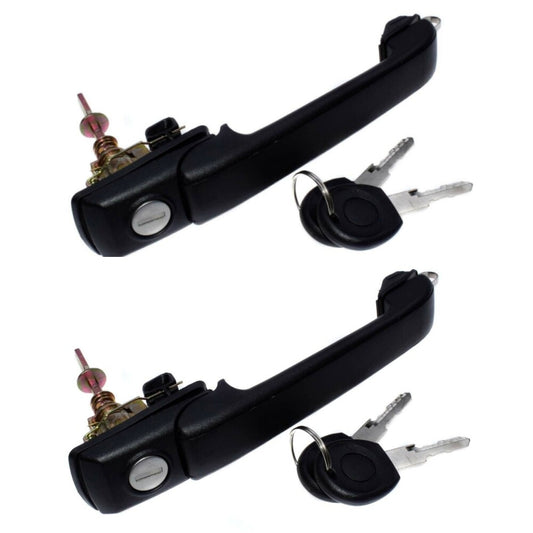 ya 5 8.7 Front Left/Right Door Handles W/Keys For 1H0837207 for VW for Golf 3 MK3 Cabrio GLX