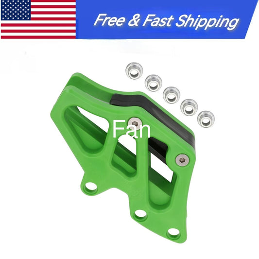 ya 1 7.9 Green Motorcycle Chain Guide Guard for Kawasaki KX250 KX450 KX250F KX450F/X f