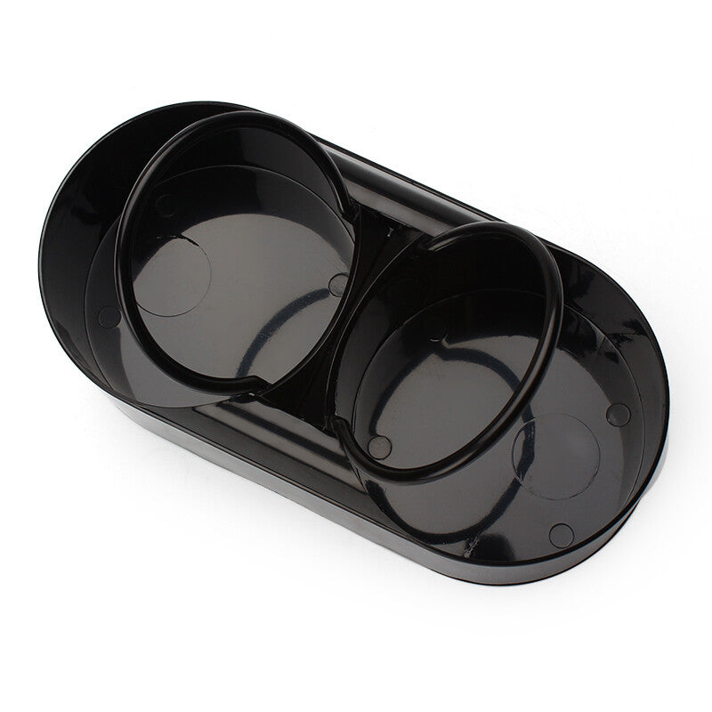 ya 4 6.21 Car Drink Cup Holder Mount For Water Coffee Double Hole Bottle Organizer