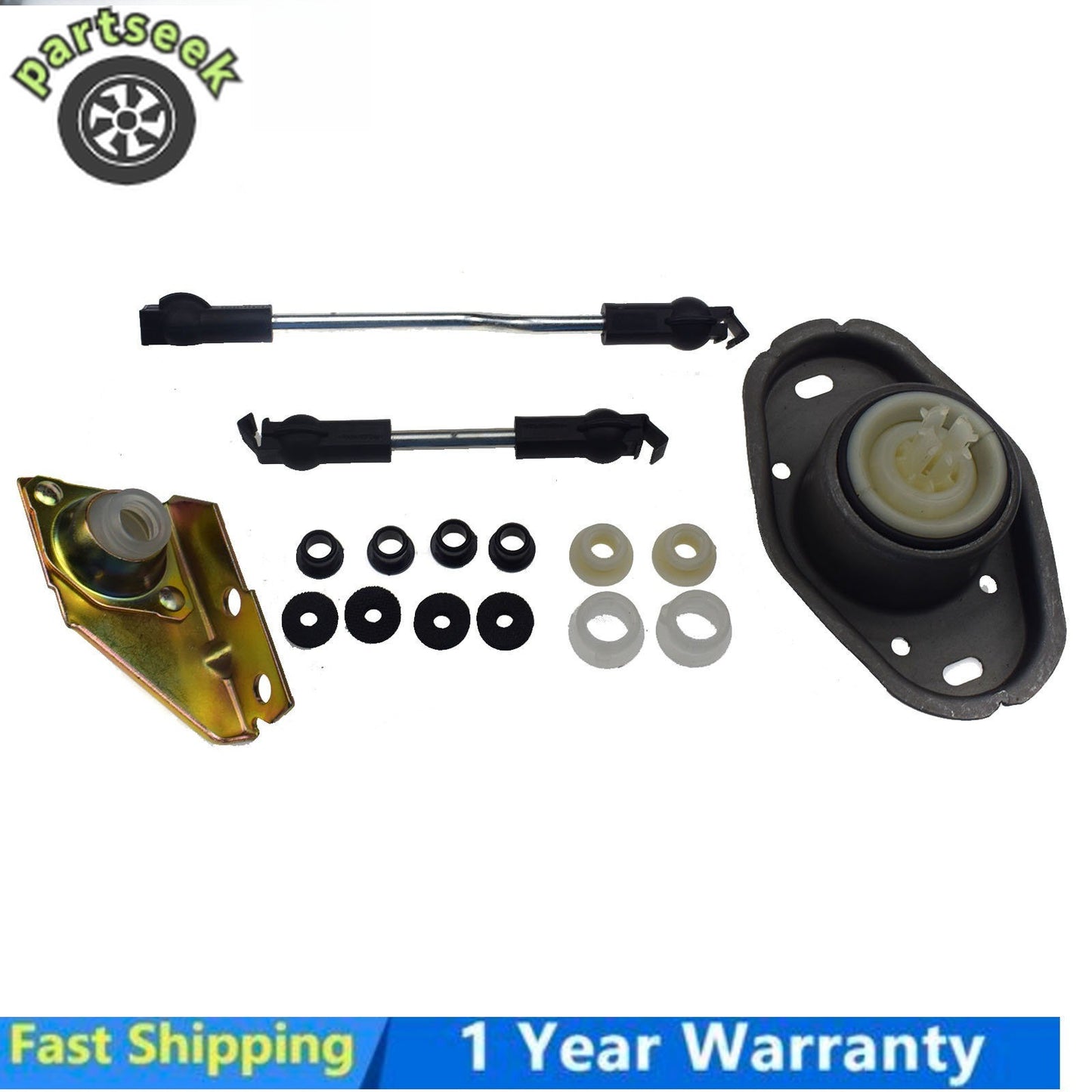 ya 12 5.22 Gear Bush and Rod Kit Gearshift Linkage 5-speed for VW Caddy for Golf Cabriolet