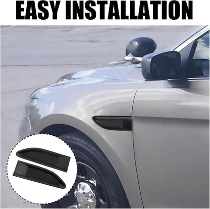 ya 10 10.28 Front Fender Black Vent Molding DG1Z16178C DG1Z16178D For Taurus Police n