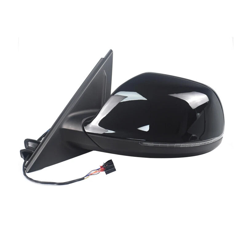 ya 5 8.7 Side Mirror Power Fold Heated Turn Signal Lamp 9 Pin Right for Audi Q5 2009-2015