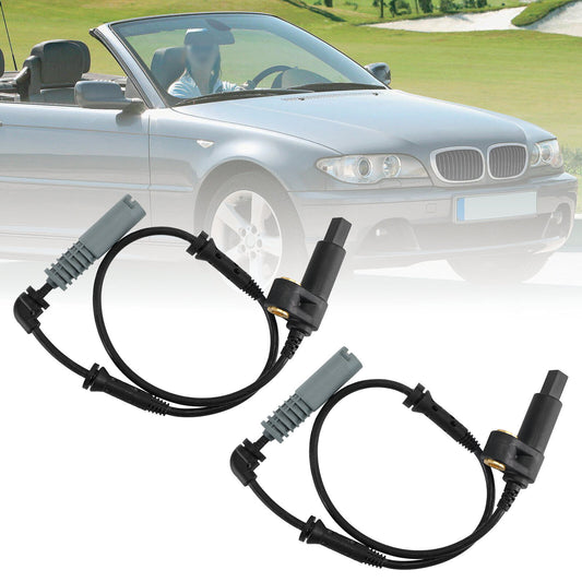 ya 1 8.5.2 2Pcs Front L/R ABS Speed Sensor 34521164651 For E46 323i 325i 328i M3